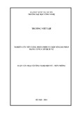 Luận văn Thạc sĩ Công nghệ Điện tử - Viễn thông: Nghiên cứu nền tảng phân phối và một số giải pháp mạng cung cấp dịch vụ