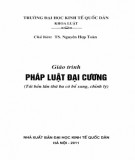 Giáo trình Pháp luật đại cương (Tái bản lần thứ ba có bổ sung, chỉnh lý): Phần 2 - TS. Nguyễn Hợp Toàn (chủ biên) (ĐH Kinh tế Quốc dân)