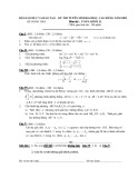 Đề thi tuyển sinh đại học, cao đẳng năm 2002 môn Toán, khối B (Đề chính thức) - Bộ GD&ĐT