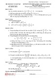 Đề thi tuyển sinh đại học năm 2005 môn Toán, khối D (Đề chính thức) - Bộ Giáo dục & Đào tạo