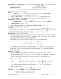 Đề thi tuyển sinh đại học, cao đẳng năm 2002 môn Toán, khối A (Đề chính thức) - Bộ GD&ĐT