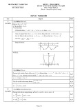 Đáp án - Thang điểm Kỳ thi tuyển sinh đại học, cao đẳng năm 2009 môn Toán, khối D (Đáp án chính thức) - Bộ GD&ĐT