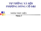 Bài thuyết trình: Tư tưởng xã hội phương Đông cổ đại