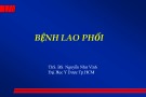 Bài giảng Bệnh lao phổi - ThS.BS. Nguyễn Như Vinh