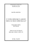 Tóm tắt Luận văn Thạc sĩ Khoa học xã hội và nhân văn: Tư tưởng chính trị của Arixtôt trong tác phẩm Chính trị luận