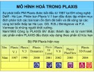 Bài giảng Mô hình hoá trong PLAXIS