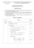 Hướng dẫn chấm thi kỳ thi tốt nghiệp THPT năm 2008 môn Toán - THPT phân ban