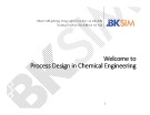 Welcome to Process Design in Chemical Engineering