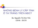 Bài giảng Những bệnh lý cấp tính ở tá tràng trên MDCT - BS. Nguyễn Thị Kim Yến