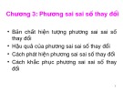 Bài giảng môn học Kinh tế lượng - Chương 3: Phương sai sai số thay đổi