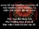 Kinh tế thị trường và kinh tế thị trường định hướng xã hội chủ nghĩa ở Việt Nam