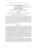 Đề tài: Khả năng sản xuất chất xanh một số giống cỏ ở các vùng của tỉnh Quảng Trị