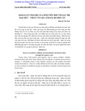 Khảo sát thái độ của sinh viên đối với giá trị đạo đức - nhân văn qua thang đo đối cực