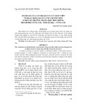 Đánh giá của cán bộ quản lí và giáo viên về hoạt động quản lí tổ chuyên môn ở một số trường trung học phổ thông thành phố Vũng Tàu, tỉnh Bà Rịa – Vũng Tàu