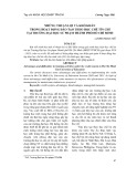 Những thuận lợi và khó khăn trong hoạt động đào tạo theo học chế tín chỉ tại Trường Đại học Sư phạm Thành phố Hồ Chí Minh