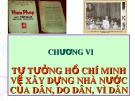 Bài giảng Tư tưởng Hồ Chí Minh: Chương 6 - Hà Tân Bình