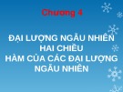 Bài giảng Lý thuyết xác suất và thống kê toán: Chương 4 - Hoàng Thị Diễm Hương