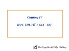 Bài giảng Những nguyên lý cơ bản của chủ nghĩa Mác - Lênin: Chương 4 - ThS. Nguyễn Thị Diệu Phương