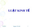 Bài giảng Luật kinh tế - Nguyễn Thị Anh