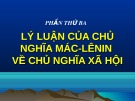 Bài giảng Những nguyên lý cơ bản của chủ nghĩa Mác - Lênin: Chương 7 - TS. Nguyễn Minh Tuấn