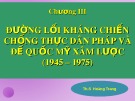 Bài giảng Đường lối cách mạng của Đảng Cộng sản Việt Nam: Chương 3 - ThS. Hoàng Trang