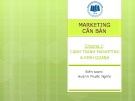 Bài giảng Marketing căn bản: Chương 1 - Huỳnh Phước Nghĩa