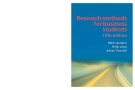 Research methods for business students