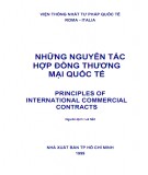 Principles of international commercial contracts - Những nguyên tắc Hợp đồng Thương mại Quốc tế: Phần 1