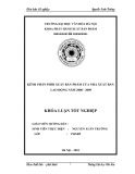 Tóm tắt Khóa luận tốt nghiệp: Kênh phân phối xuất bản phẩm của nhà xuất bản  lao động năm 2008 -  2009