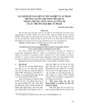 Xác định kĩ năng rèn luyện nghiệp vụ sư phạm thường xuyên cho sinh viên Địa lí trong phương thức đào tạo tín chỉ ở các trường đại học sư phạm