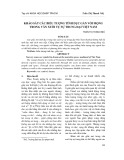 Khảo sát các biểu tượng tính dục gắn với mộng trong văn xuôi tự sự trung đại Việt Nam