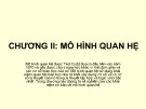 Bài giảng Hệ quản trị cơ sở dữ liệu: Chương 2 - Nguyễn Nhật Minh