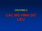 Bài giảng Cơ sở dữ liệu (Database): Chương 2 - TS. Lê Thị Lan