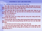 Bài giảng Vật liệu điện và cao áp: Chương 9 - Ngô Quang Ước