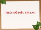 Bài giảng Phác đồ điều trị lao