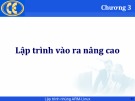 Bài giảng Lập trình hệ nhúng: Chương 3 - Phạm Ngọc Hưng