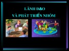 Bài giảng Lãnh đạo và phát triển nhóm