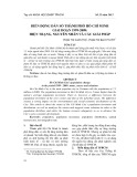 Biến động dân số Thành phố Hồ Chí Minh giai đoạn 1999 2009: Hiện trạng, nguyên nhân và các giải pháp