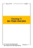 Bài giảng Lập trình hướng đối tượng: Chương 11 - Nguyễn Sơn Hoàng Quốc, ThS. Nguyễn Tấn Trần Minh Khang