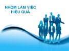 Bài giảng Nhóm làm việc hiệu quả