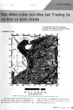 Đặc điểm trầm tích khu vực Trường Sa và lịch sử hình thành