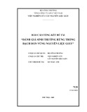 Báo cáo tổng kết đề tài: Đánh giá sinh trưởng rừng trồng bạch đàn vùng nguyên liệu giấy