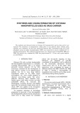 Synthesis and characterization of chitosan nanoparticles used as drug carrier