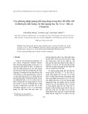 Các phương pháp quang phổ ứng dụng trong theo dõi điều chế và đánh giá chất lượng vật liệu quang học lai vô cơ - hữu cơ (Ormosil)