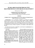 Xác định Lamdacyhalothrin trong rau pó xôi bằng phương pháp sắc kí khí sử dụng đầu dò cộng kết điện tử