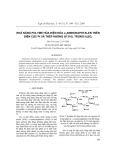 Khả năng polyme hóa trong điện hóa a-aminonaphtalen trên điện cực PT và thép không gỉ 316L trong H2SO4