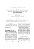 Nghiên cứu thành phần hóa học cây Lãnh Công hình đầu (Fissistigma Capitatum Merr. ex. Li), họ Na (Annonaceae)