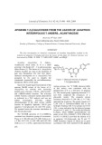 Apigenin 7-O-B-glucoside from the leaves of Acanthus integrifolius T. Anders., Acanthaceae