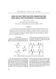 Khảo sát quá trình tạo phức trong phản ứng cộng andol giữa enolborinat với axetanđehit