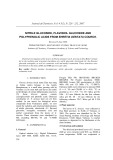 Nitrile glucoside, flavonol glucoside and polyphenolic acids from ehretia dentata courch